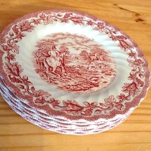 Myott's Country Life 8"  Dessert Plates